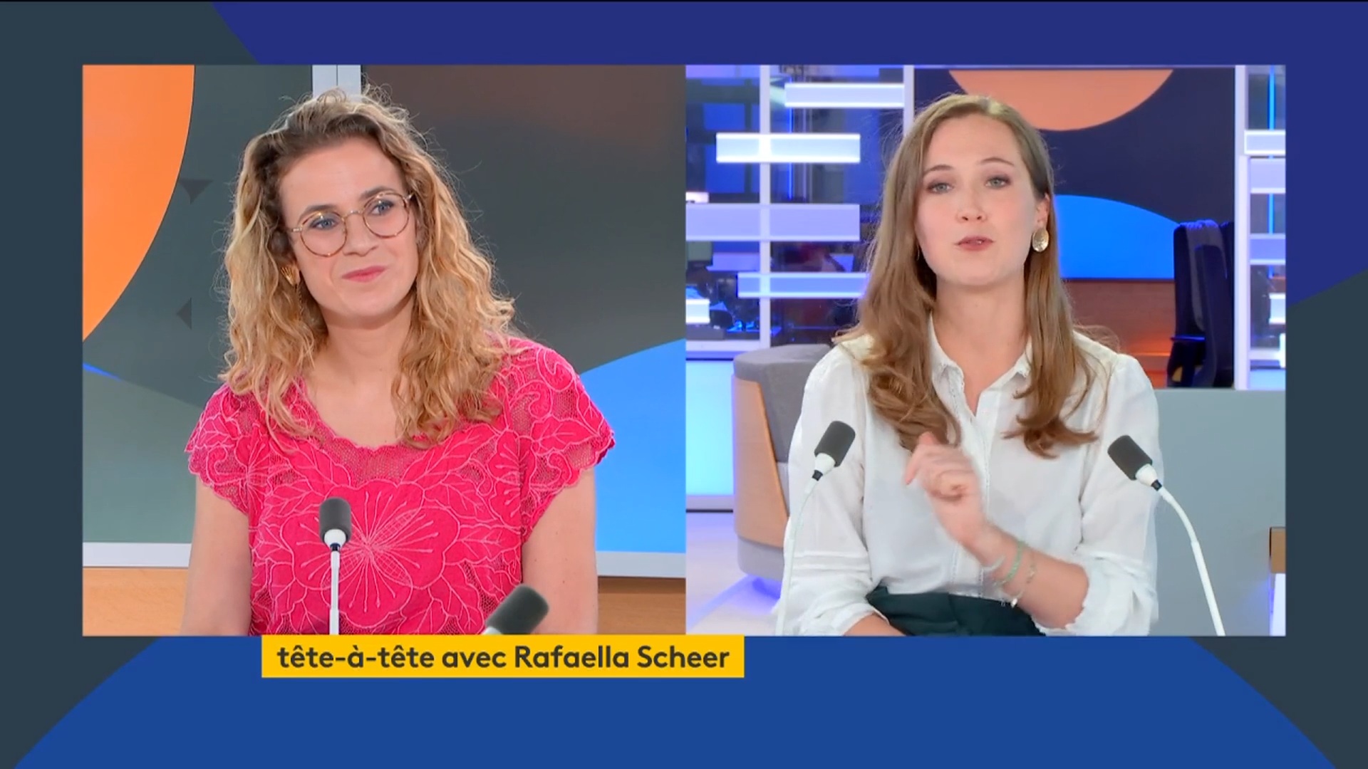 Interview de Rafaella à France Télévision