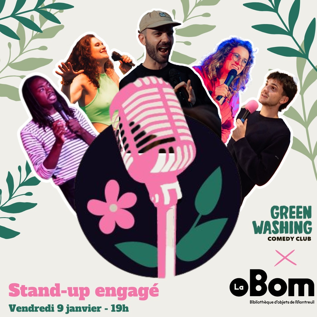 09/01 19H – Greenwashing Comedy Club à Montreuil